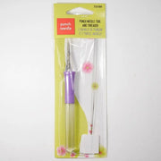 Precision punch needle tool and handy threader, Dimensions.
