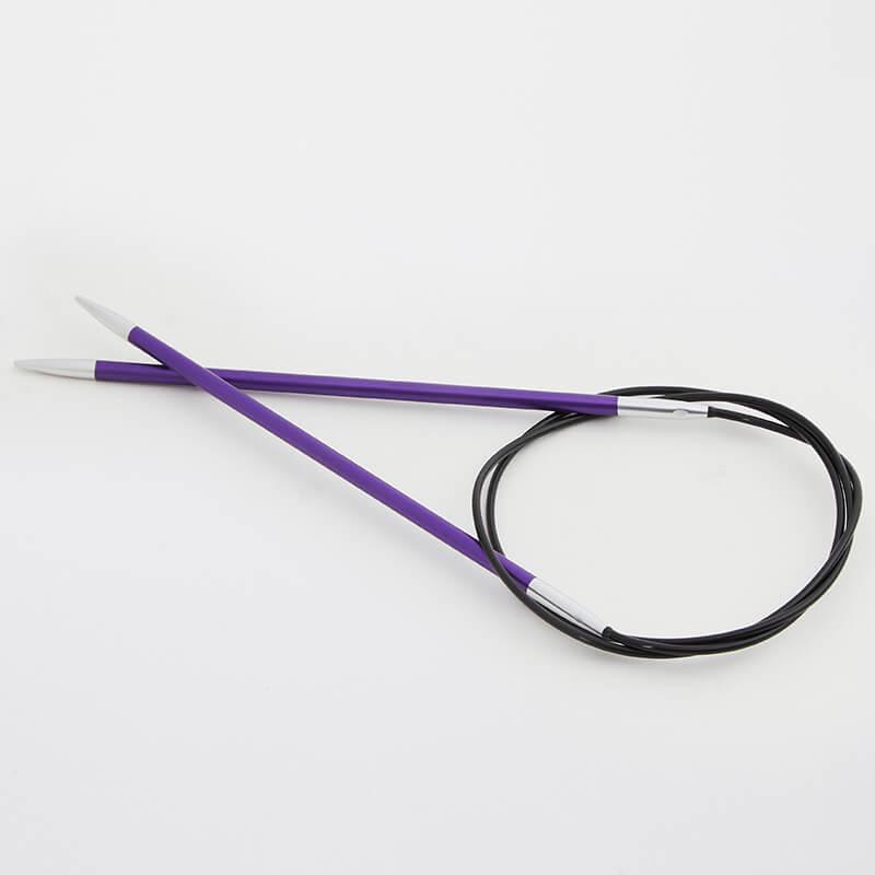 High-quality Fixed Circular Needles by KnitPro Zing